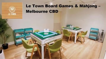 Le Town Board Games & Mahjong Prime Melbourne CBD Location in China Town