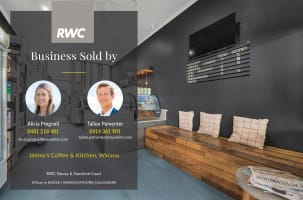 Established Café Opportunity in Warana