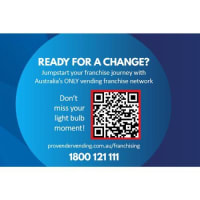 21052 PREMIUM VENDING FRANCHISE FOR SALE RANDWICK. PRIME SITES, FULL TRAINING