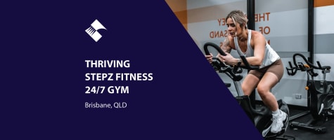 THRIVING STEPZ FITNESS 24/7 GYM FOR SALE (BRISBANE) BFB1160
