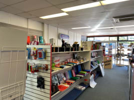 NEWSAGENT, CASKET AND TOBACCONIST