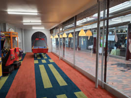 Bowling Alley and Entertainment Area