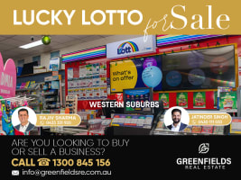 Well-Established Tattslotto Business – Strong Local Following in the Western Suburbs!