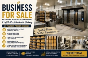 Hugely Successful, Well-Established Commercial Bakery Palmerston Bakery