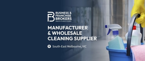 MANUFACTURER & WHOLESALE CLEANING SUPPLIER (SOUTH EAST MELB) BFB2504