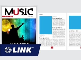 Love Music. Entertainment & Media? Print & Digital Publisher for Sale
