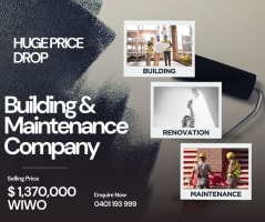 HUGE PRICE DROP! Building & Maintenance Company