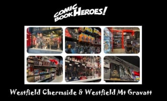 Comic Book Heroes - (2 Retail Shops Westfield Chermside & Mt Gravatt)