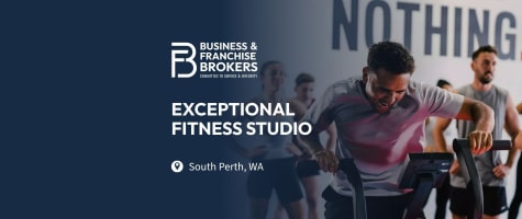 EXCEPTIONAL FITSTOP STUDIO FOR SALE (SOUTH PERTH, WA) BFB4349