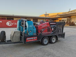 Warehouse Sweeping and Scrubbing