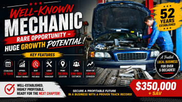 Highly Reputable Mechanic Workshop | Secure Income with Room to Grow [2603101]