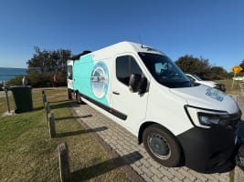 Profitable Beachside Mobile Coffee Van - Prime Location