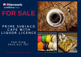 Prime Subiaco Cafe with Liquor Licence