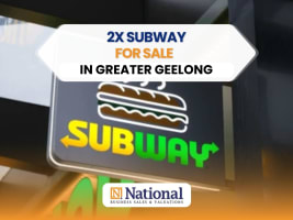 2 x Highly Profitable Subway for Sale Near Geelong | Low Rent