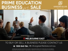Prime Education Business for Sale – Melbourne East