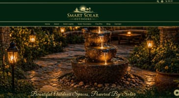 Smart Solar Outdoors- Premium Living ( Solar Lighting/ Fountains &amp; Fire PIts )