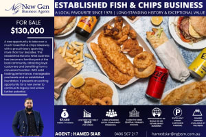 ESTABLISHED FISH & CHIPS BUSINESS | OVER 50 YERAS OF LOCAL HISTORY [2609171]