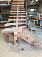 Timber Staircase Factory pre - cuting and flat packing for over 32 years