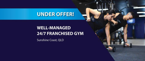 WELL-MANAGED 24/7 FRANCHISED GYM (SUNSHINE COAST) BFB4478