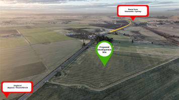 9 hectares on the New England Highway | Last key site before the bypass split