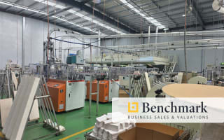 Paper Cup Manufacturer. 22 year history. 1st time on the market.