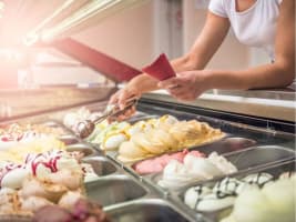 Gelateria Shop With Onsite Production