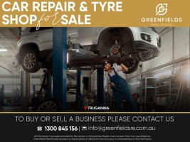 Car Repair & Tyre Shop for Sale – Truganina