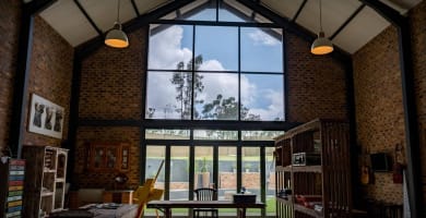 Large Aluminium and Glass product manufacturers.