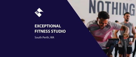 EXCEPTIONAL FITSTOP STUDIO FOR SALE (SOUTH PERTH, WA) BFB4349