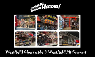 Comic Book Heroes - (2 Retail Shops Westfield Chermside & Mt Gravatt)