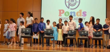 Smart Children Play Piano