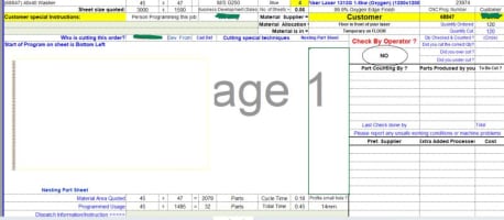 Established Laser Cutting & Metal Processing Business