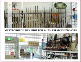 Maryborough Gun Shop For Sale