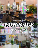 Premium Fitzroy Salon Fit-Out Reduced for Immediate Sale