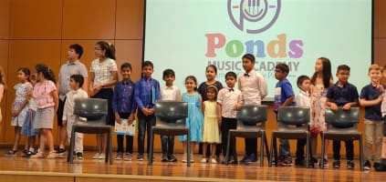 Smart Children Play Piano