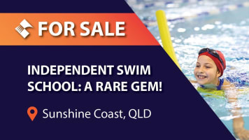 A RARE GEM! INDEPENDENT SWIM SCHOOL (SUNSHINE COAST QLD) BFB3354