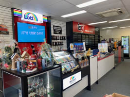 NEWSAGENT, CASKET AND TOBACCONIST