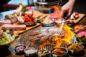 Well-known Asian BBQ restaurant next to Queen Victoria Market in Melbourne