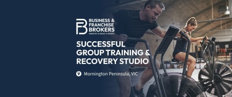 SUCCESSFUL GROUP TRAINING & RECOVERY STUDIO (MORNINGTON PENINSULA, VICTORIA) BFB4364
