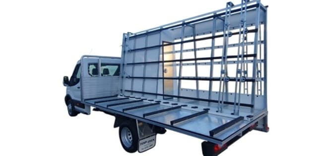 Design and Build Custom Glass Truck Bodies and Racks