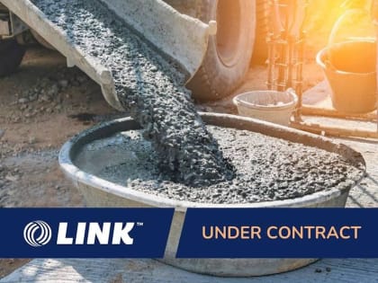 UNDER CONTRACT | Established Premier Concreting Services