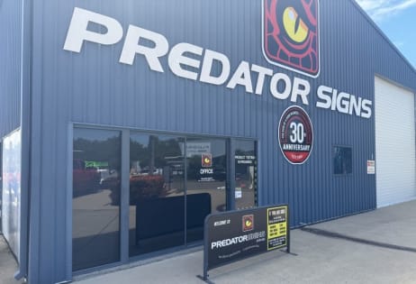 Predator Signs – Massive Reputation for Quality Signage for all Applications in North Queensland.
