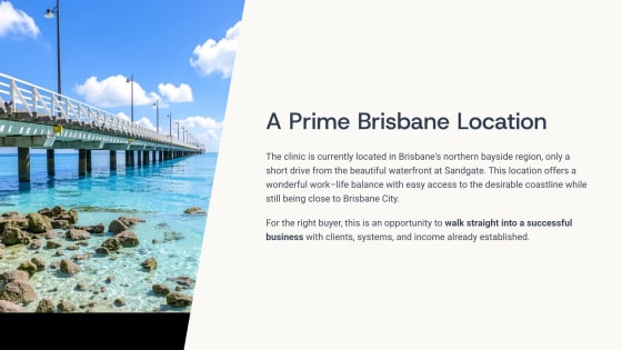 A Rare Opportunity to Acquire an Established Wellness Business