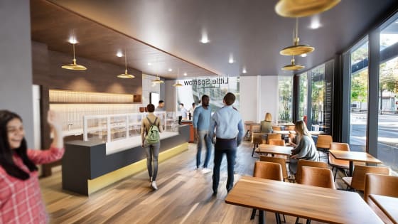 Rare Little Sparrow Cafe Bendigo market Place