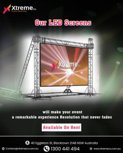 XTREME CO. – LED SCREEN & EVENT EQUIPMENT HIRE BUSINESS