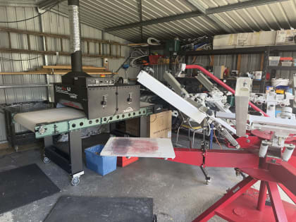 SCREEN PRINTING BUSINESS FOR SALE