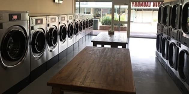 Busy coin laundry for sale in the heart of St Kilda