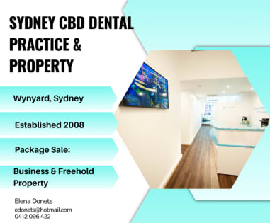 SYDNEY CBD DENTAL PRACTICE + FREEHOLD – WYNYARD