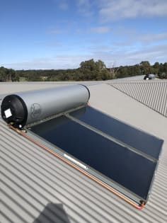 Solar hot water business