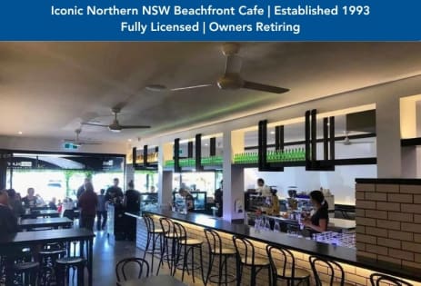 Iconic Northern NSW Beachfront Cafe | Established 1993 | Fully Licensed | Owners Retiring